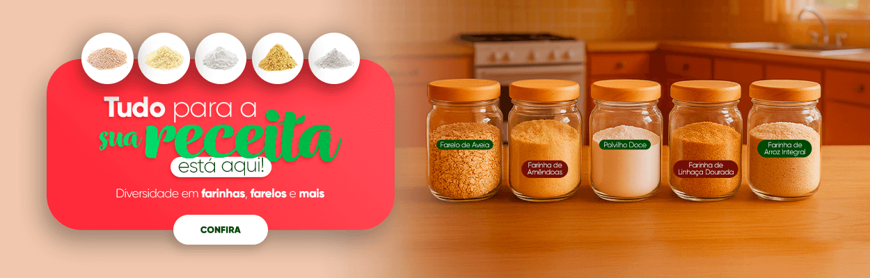 Tudo para a sua receita