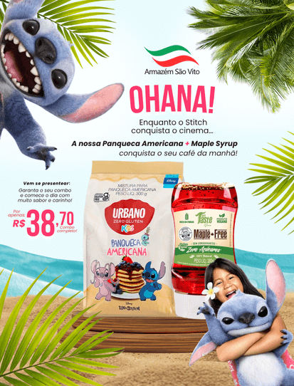 Panqueca Americana + Maple | Armazém São Vito 