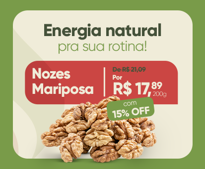 Nozes Mariposa | Armazém São Vito