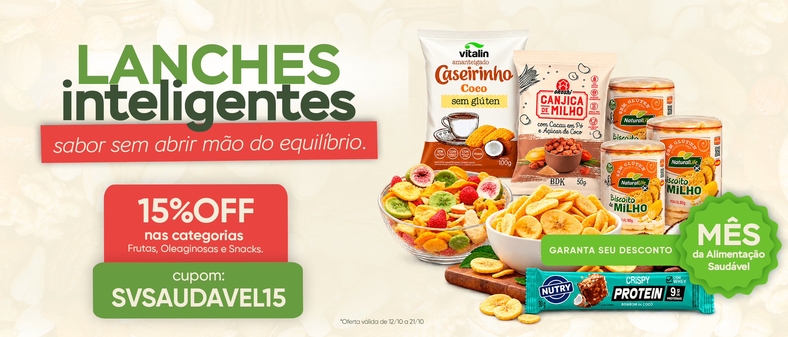Mês da Alimentação Saudável | Armazém São Vito