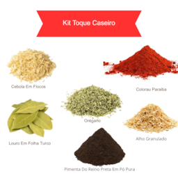 Kit de Temperos Toque Caseiro - Armazém São Vito