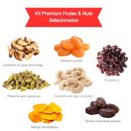 Kit Premium Frutas & Nuts Selecionados São Vito