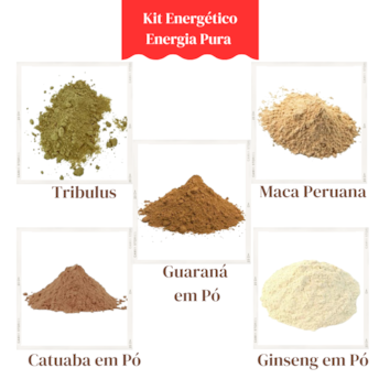 Kit Energético Natural Energia Pura