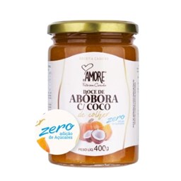 Abóbora Com Coco Zero Açúcar RB Amore 400g