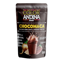 Achocolatado Zero açúcar Com Maca Peruana e Cacau Vegano 200g - Color Andina Foods