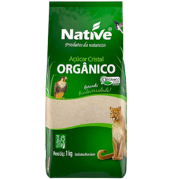 Açúcar Cristal Orgânico Native 1kg Açúcar Cristal Orgânico Native 1kg