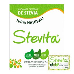 Adoçante de Stevia Stevita Sachê 0,6g