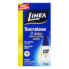 Adoçante Dietético Líquido Sucralose Linea 75ml