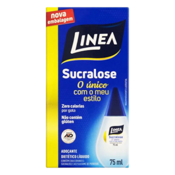 Adoçante Dietético Líquido Sucralose Linea 75ml