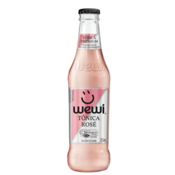 Água Tonica Rose Organica 255 Ml - Wewi