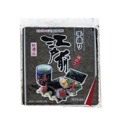 NAGOMIの小梅『yadokari』8kg Algas Marinhas 10 Folhas Edomae Yakinori 25g