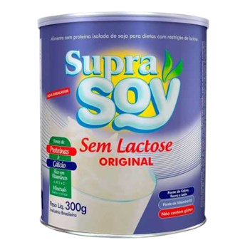 Alimento Em Pó  Supra Soy Sem Lactose Original 300g
