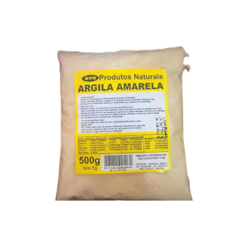 Argila Amarela Bvs 500g Argila Amarela Bvs 500g