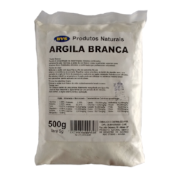 Argila Branca Bvs 500g Argila Branca Bvs 500g