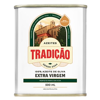 Azeite De Oliva Extra Virgem Tradição Lata 500ml