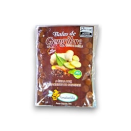 Balas De Gengibre Cravo E Canela Amatuvida 40g