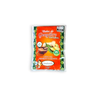 Balas De Gengibre Natural Amatuvida 40g