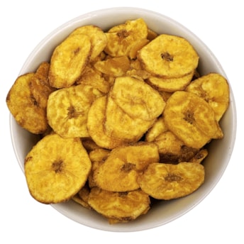 Banana Da Terra Chips Açúcar Com Canela