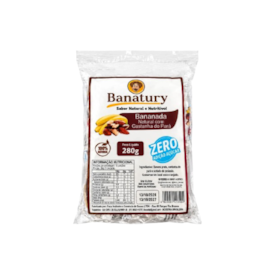 Bananada com Castanha-do-Pará Banatury 280g