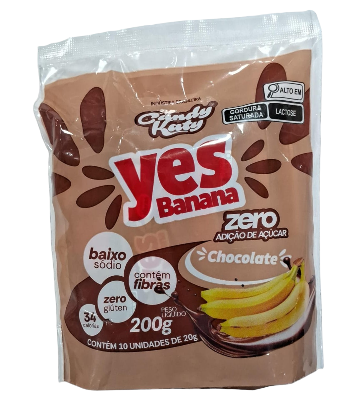 Bananinha Zero Natural Candy Katy 200g| Armazém São Vito