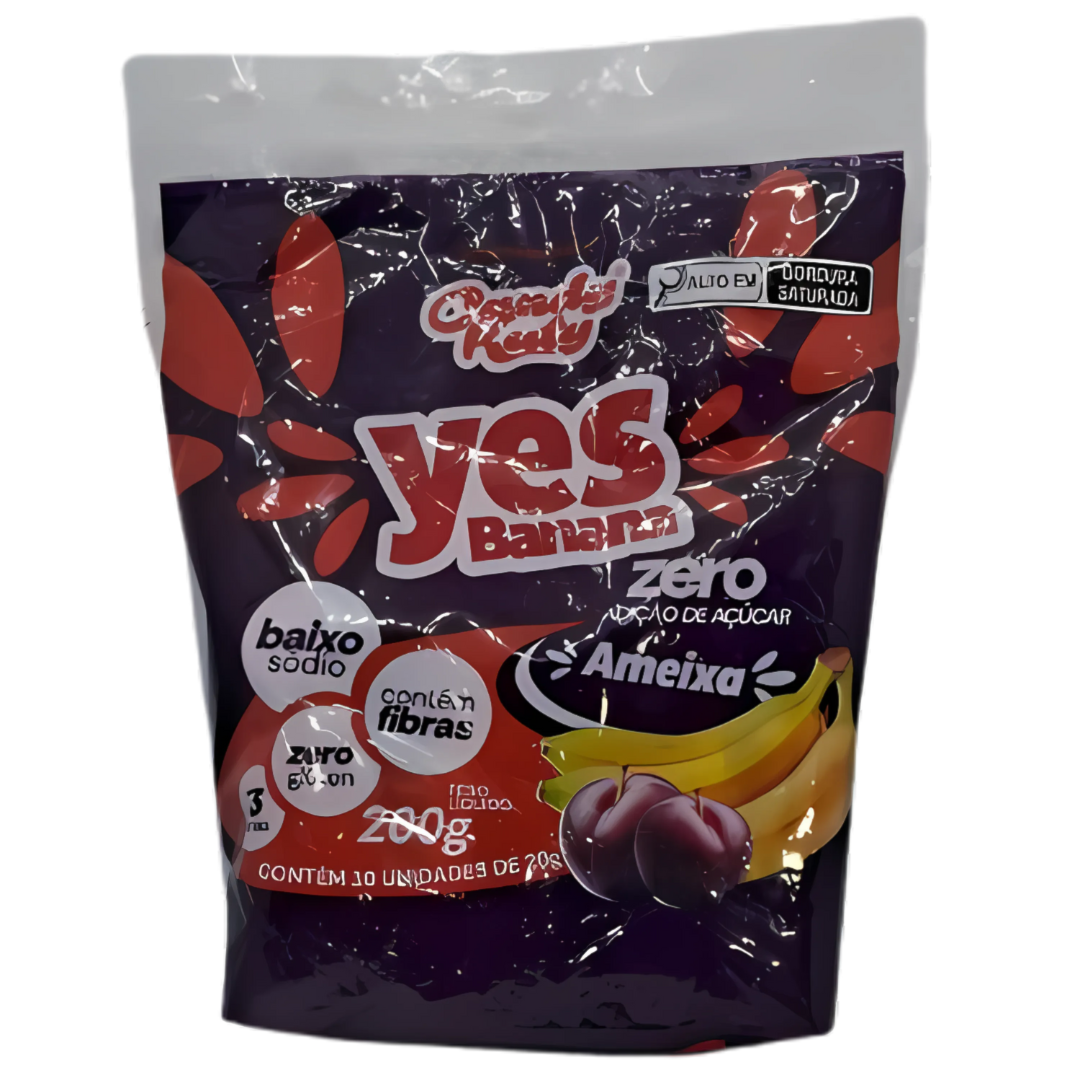 Bananinha Zero Sabor Ameixa Candy Katy 200g|Armazém São Vito