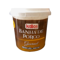 Banha de Porco Gourmet Kallas 400ml Banha de Porco Gourmet Kallas 400ml