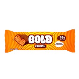 Barra Crunch Caramelo E Chocolate Bold 50g