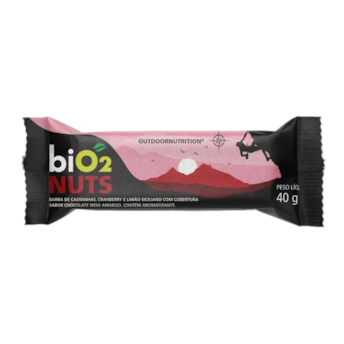 Barra De Castanhas , Cranberry e Limão Siciliano 40g bio2 Barra De Castanhas , Cranberry e Limão Siciliano 40g bio2