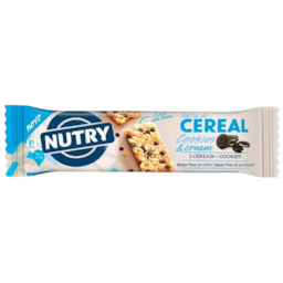 Barra de Cereal Cookies & Cream 20g - Nutry Barra de Cereal Cookies & Cream 20g - Nutry
