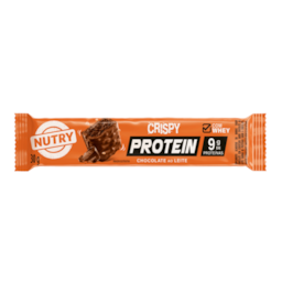 Barra De Proteína Crispy Chocolate Ao Leite Nutry 30g