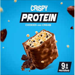 Barra De Proteína Crispy Cookies And Cream Nutry 30g