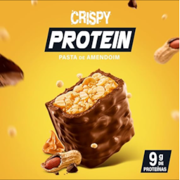 Barra De Proteína Crispy Pasta De Amendoim Nutry 30g