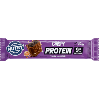 Barra De Proteína Crispy Trufa De Avela Nutry 30g