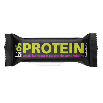 Barra Protein Açai, Banana e Pasta De Amoim 45g - bio2 Barra Protein Açai, Banana e Pasta De Amoim 45g - bio2