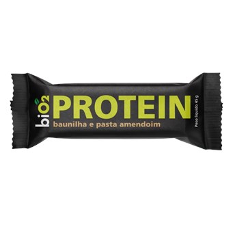Barra Protein Baunilha e Pasta De Amendoim 45g bio2
