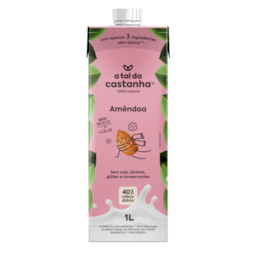 Bebida À Base De Castanha Amêndoa A Tal Da Castanha 1L Bebida À Base De Castanha Amêndoa A Tal Da Castanha 1L