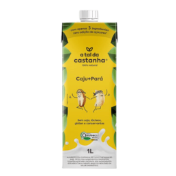 Bebida A Base De Castanha Caju + Pará A Tal Da Castanha 1L Bebida A Base De Castanha Caju + Pará A Tal Da Castanha 1L
