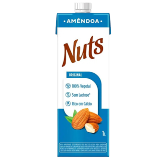 Bebida De Amêndoa Nuts 1Lt
