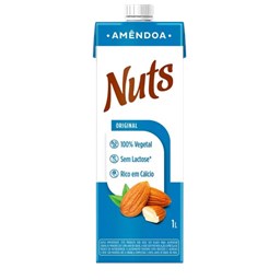Bebida De Amêndoa Nuts 1Lt
