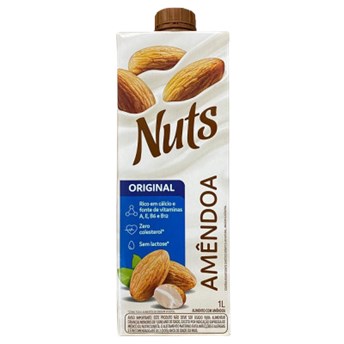 Bebida De Amêndoa Nuts 1Lt