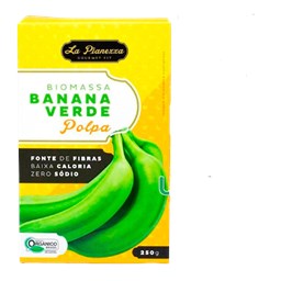 Biomassa de Banana Verde Polpa La Pianezza 250g