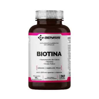 Biotina 30 Capsulas Genisis 15g