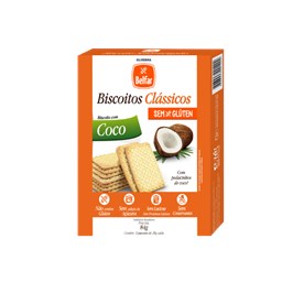 Biscoito com Coco sem Glúten 84g
