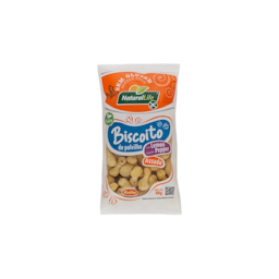 Biscoito De Polvilho Sabor Lemon Pepper Vegano Sem Gluten Natural Life 80g