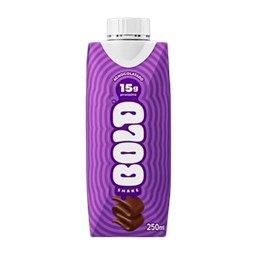 Bold Shake Zero Açúcar Sabor Chocolate Bold Snacks 250ml
