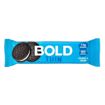 Bold Thin Cookies e Cream Barra 40g Bold Thin Cookies e Cream Barra 40g