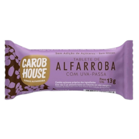 Bombom de Alfarroba com Uva Passa Carob House 13g