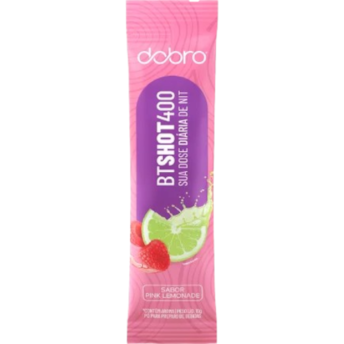 Bt Shot 400 Pink Limonade Dobro Sachê 10g