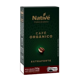 Café Orgânico Torrado e Moído Extraforte Native 250g