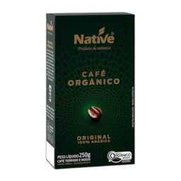 Café Orgânico Torrado e Moído Original Native 250g Café Orgânico Torrado e Moído Original Native 250g